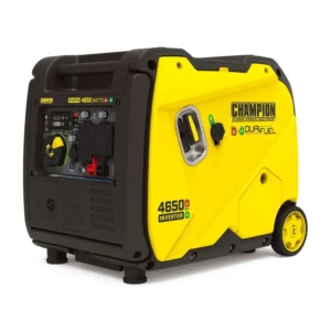 Home champion 200994 dual fuel inverter generator – 3650w running / 4650w starting