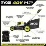 40v hp brushless 21″ self propelled multi blade mower kit 40v hp brushless 21″ self propelled multi blade mower kit