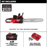milwaukee m18 fuel 18v 20″ dual battery chainsaw kit with toolbox milwaukee m18 fuel 18v 20″ dual battery chainsaw kit with toolbox